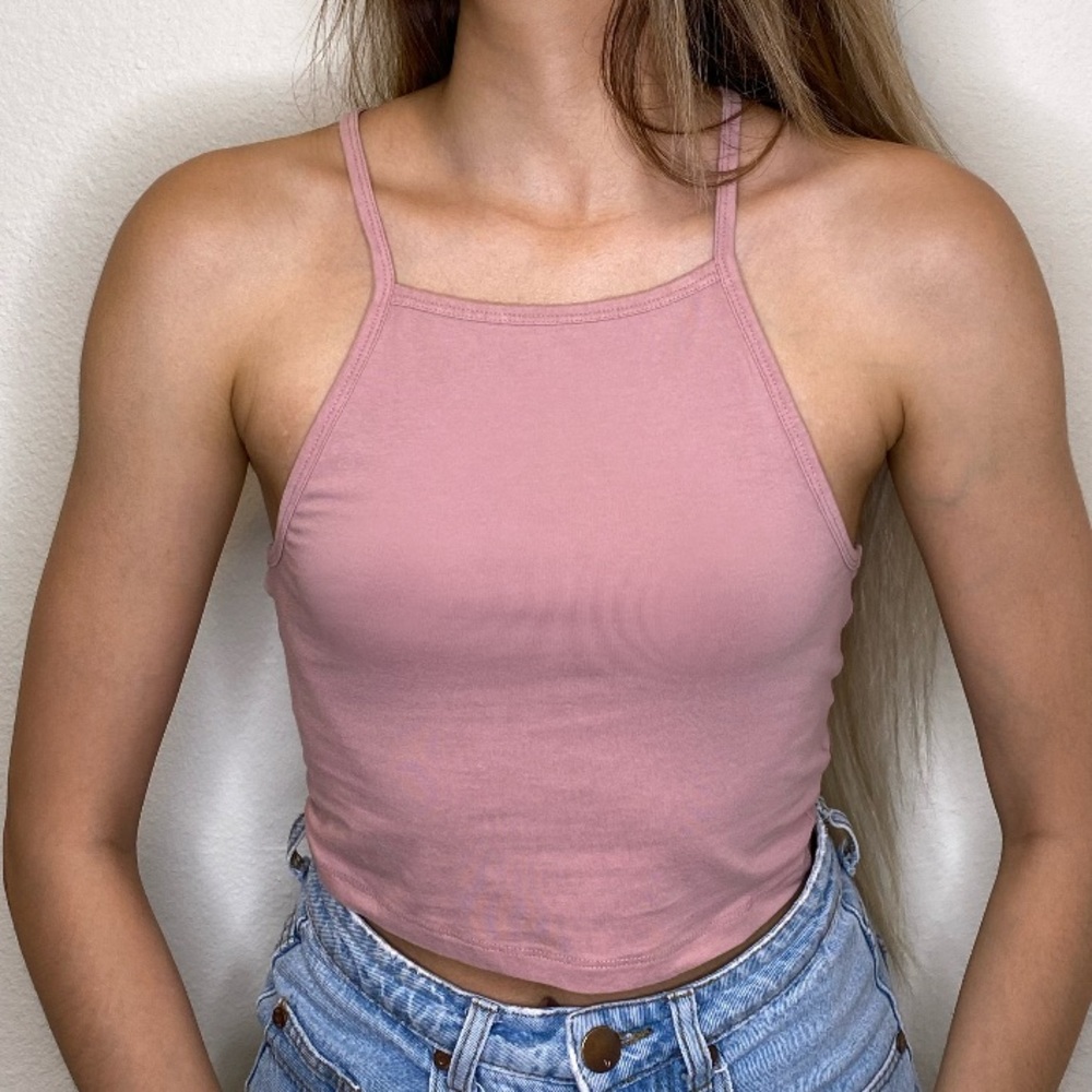 Magenta pink tank